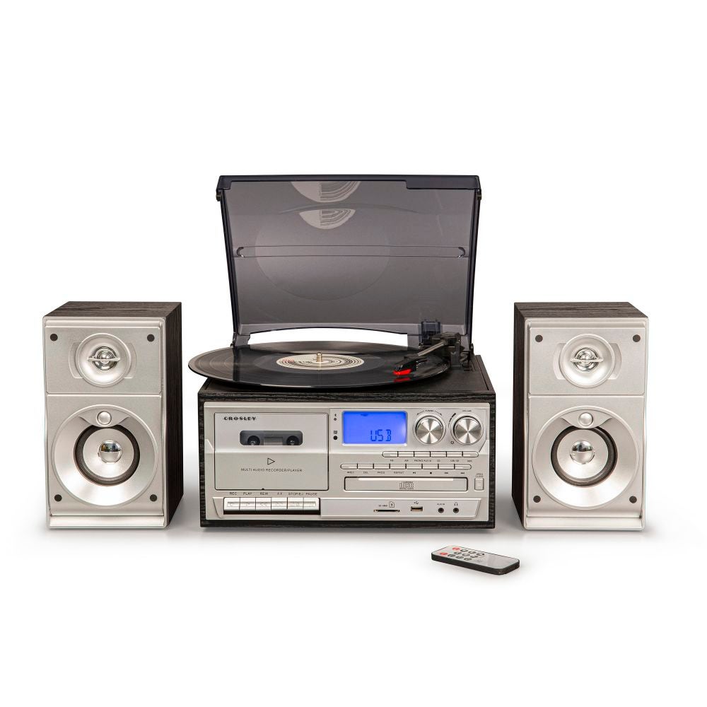 Eclipse 9-in-1 Record Player With Speakers - Shop CD Players