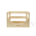 Vinyl Record Storage Crate - White Background (-W) (cheese:AC1053A-NA:0)