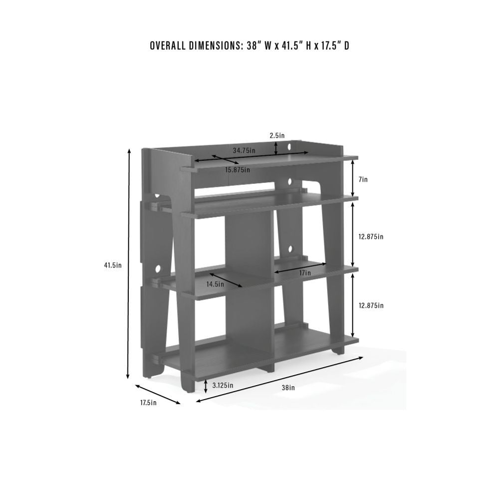 Soho Record Storage Console dimensions