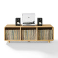 ZOE LARGE RECORD PLAYER STAND WITH VINYL STORAGE - CF1137-AH
