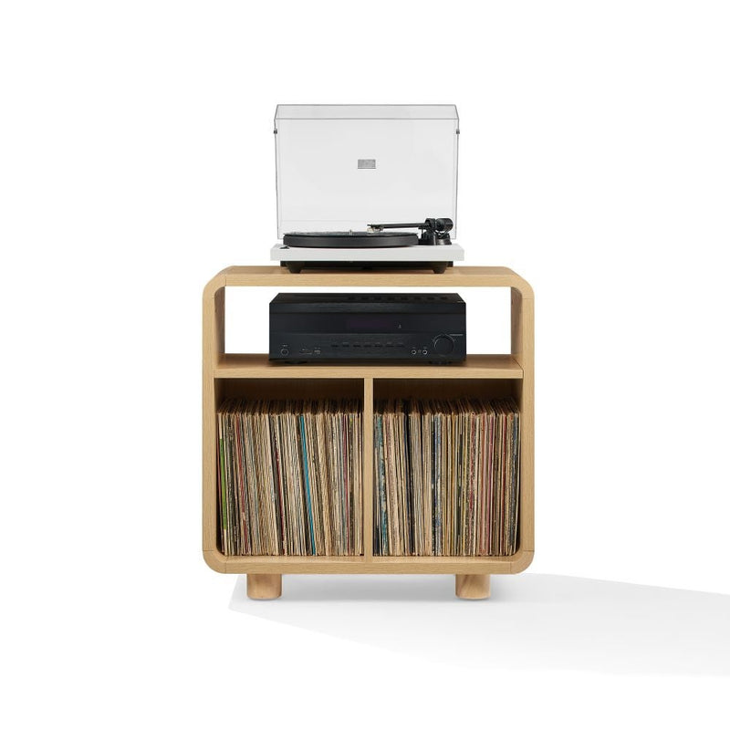 ZOE RECORD PLAYER STAND WITH VINYL STORAGE - primary image
