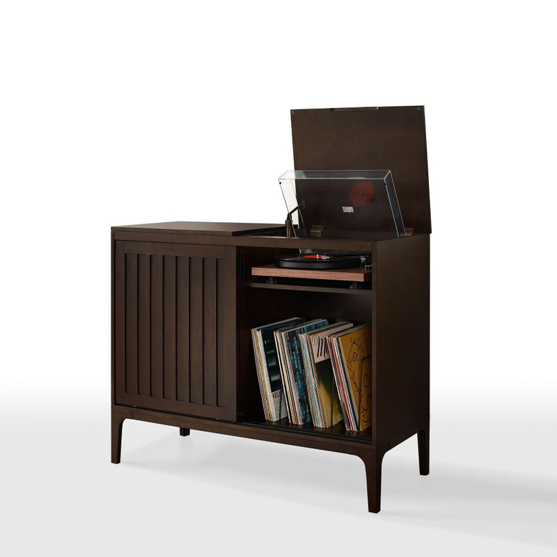 Asher Large Record Player Cabinet With Vinyl Storage - primary image