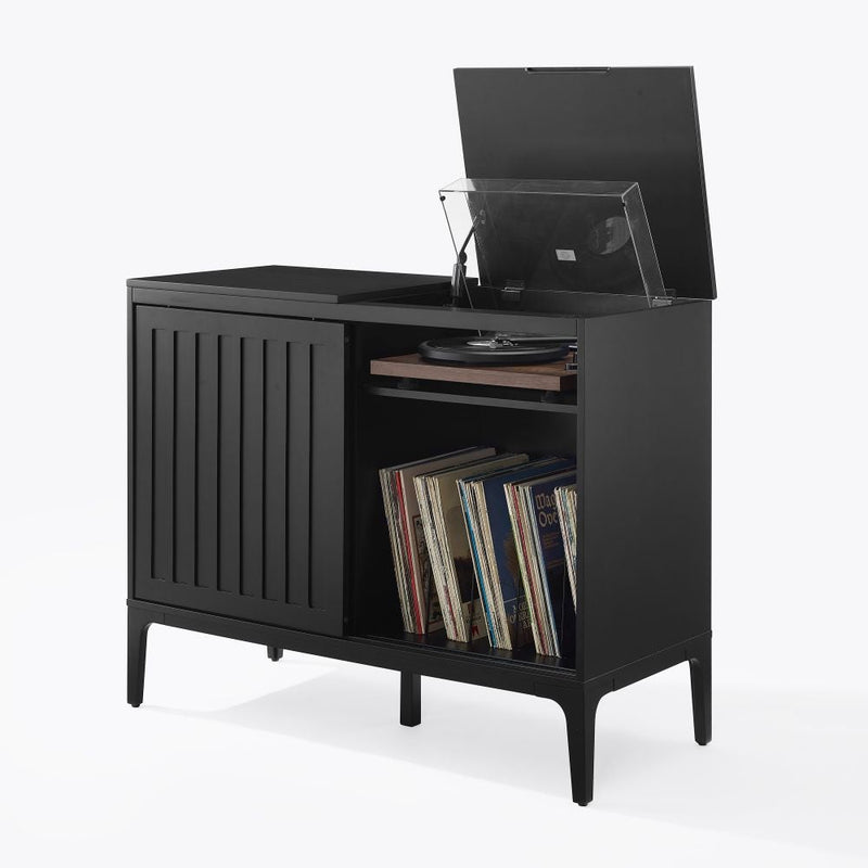 Asher Large Record Player Cabinet With Vinyl Storage - CF1140-MB