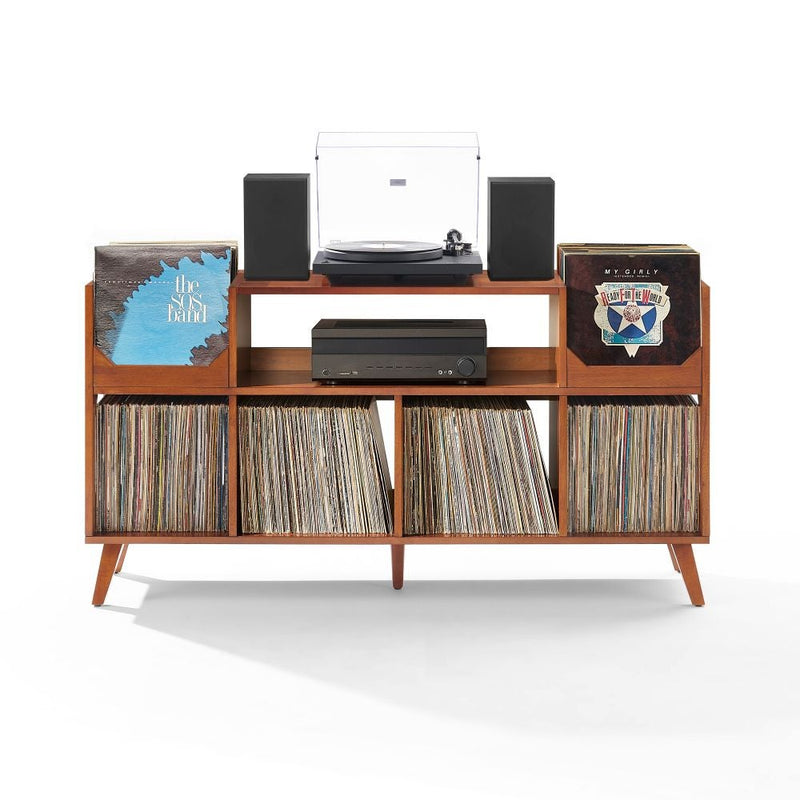 ASHEVILLE XL RECORD PLAYER STAND WITH VINYL STORAGE - primary image