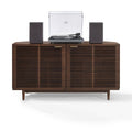 CAMERON CORNER RECORD PLAYER CABINET WITH VINYL STORAGE - CF1177-BR