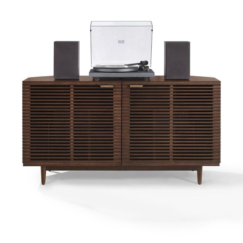 CAMERON CORNER RECORD PLAYER CABINET WITH VINYL STORAGE - CF1177-BR