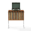 LILY RECORD PLAYER STAND WITH VINYL STORAGE - CF1180-WA