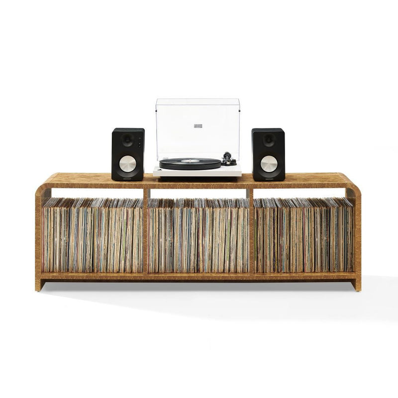 INGRID LARGE RECORD PLAYER STAND WITH VINYL STORAGE - CF1190-ML