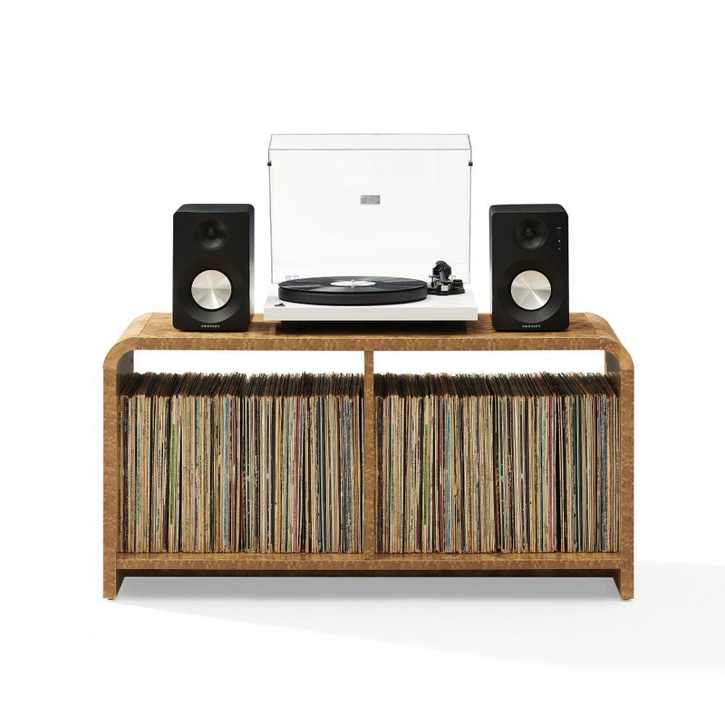 INGRID MEDIUM RECORD PLAYER STAND WITH VINYL STORAGE - primary image