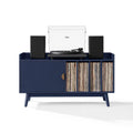 SKYLAR RECORD PLAYER CABINET WITH VINYL STORAGE - CF1205-NV