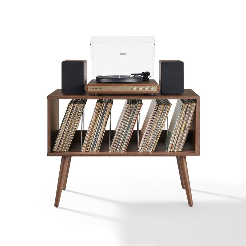LIAM SMALL RECORD PLAYER STAND WITH VINYL STORAGE - CF1215-WA