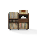 DYLAN RECORD PLAYER CABINET WITH VINYL AND CD STORAGE - CF1220-WA