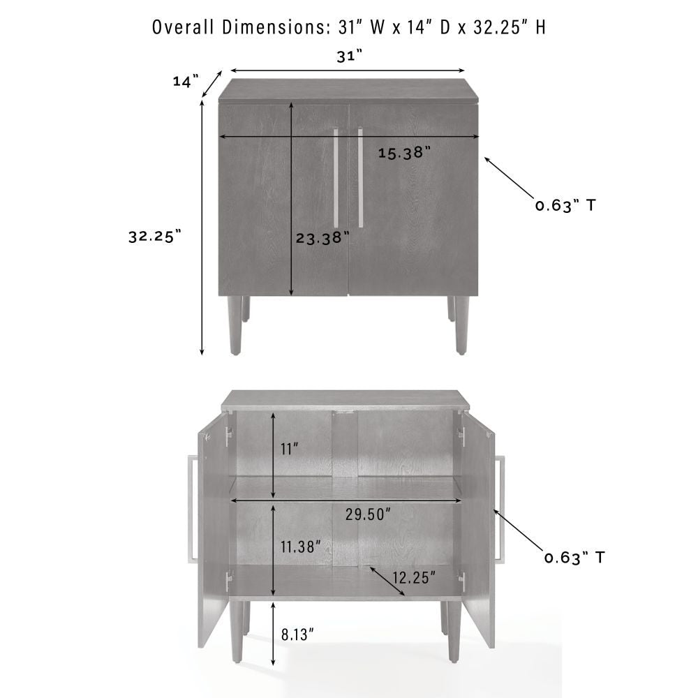 Everett Storage Cabinet dimensions