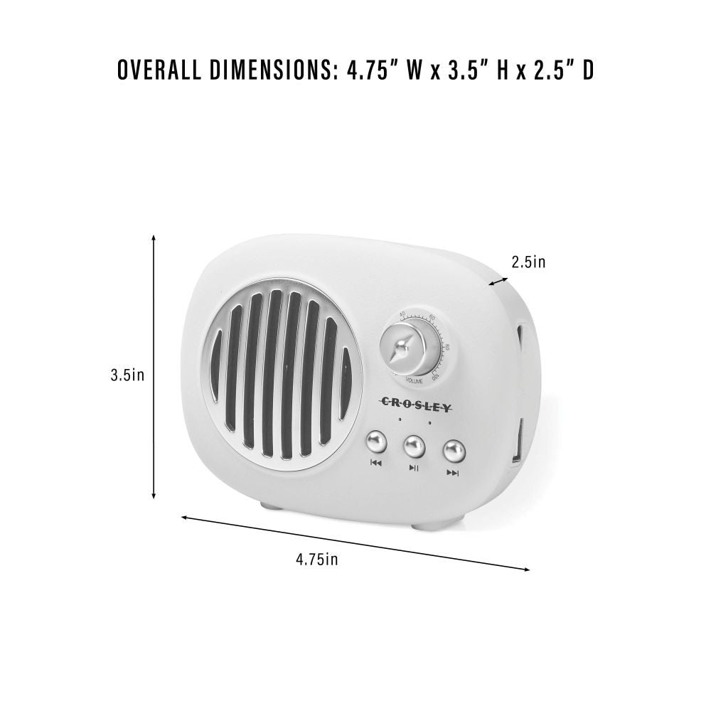 PIPER PORTABLE BLUETOOTH SPEAKER dimensions