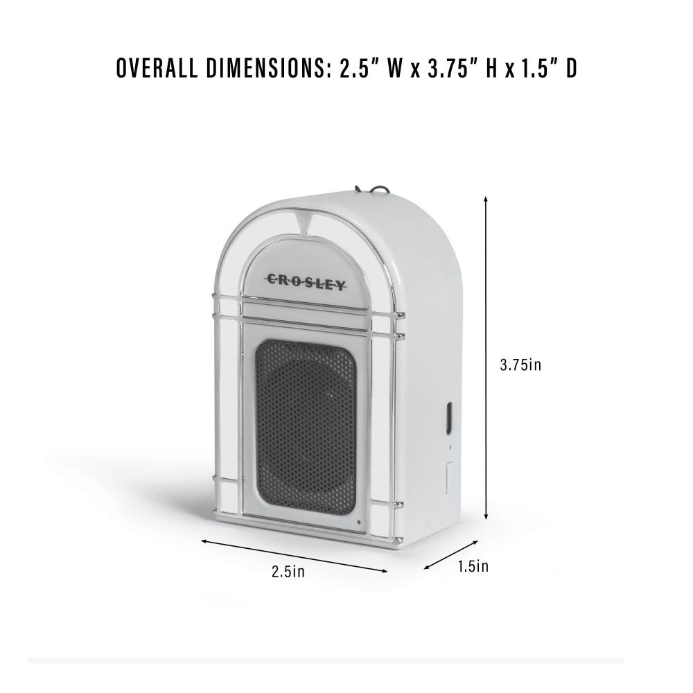 MINI JUKEBOX PORTABLE BLUETOOTH SPEAKER dimensions