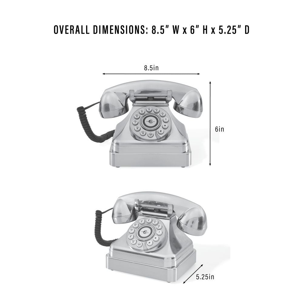KETTLE CLASSIC DESK PHONE dimensions
