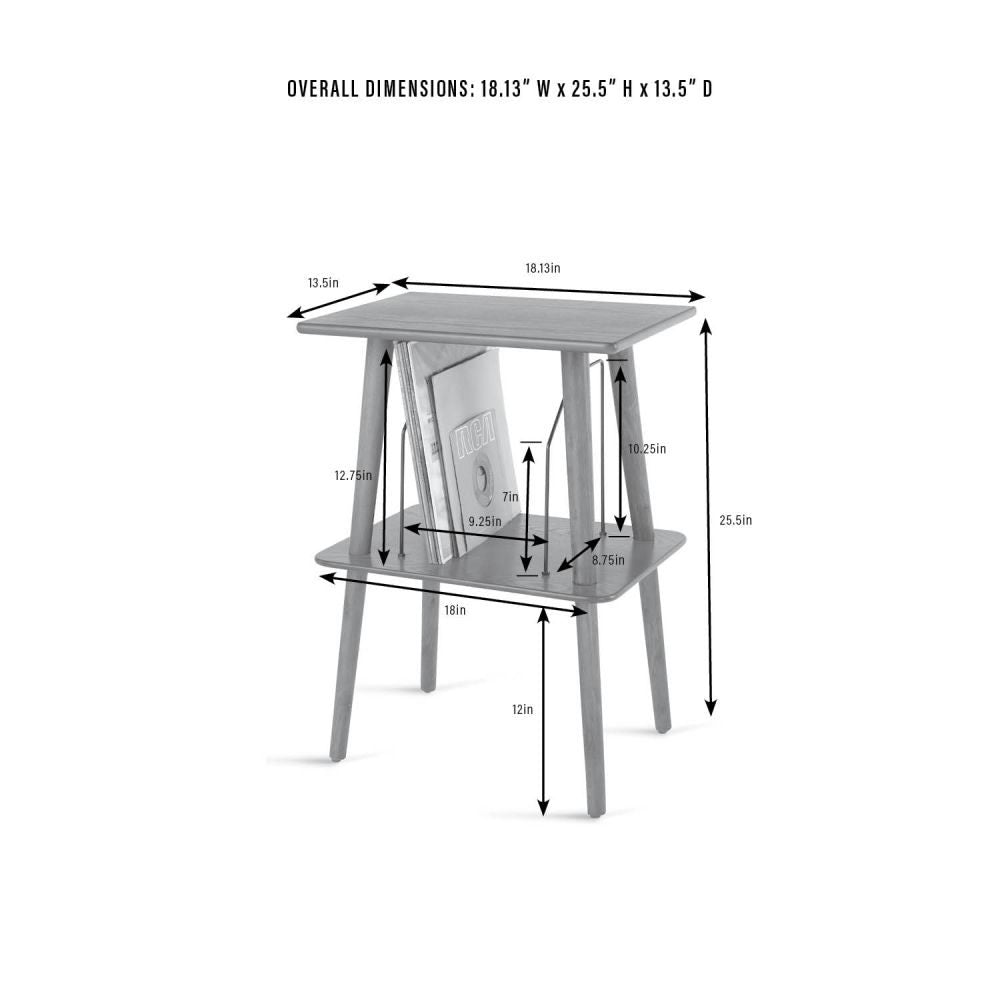 Manchester Turntable Stand dimensions