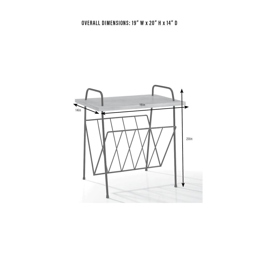 Wiltshire Record Player Stand dimensions