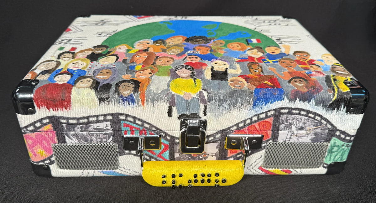 Liberty High School Custom Cruiser design, front closed view, image 3 of 7